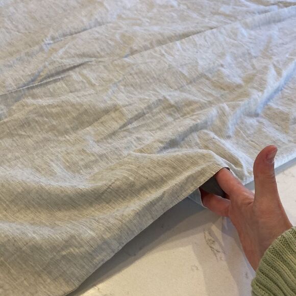 Ocean+Main 100% Cotton Upcycled Classic Cotton Maxi Tunic Dress with Pockets L - Picture 16 of 16